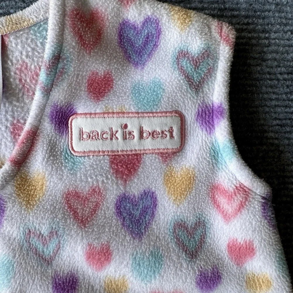 HALO SleepSack Wearable Blanket Fleece Hearts Multicolor 6-12 Months
